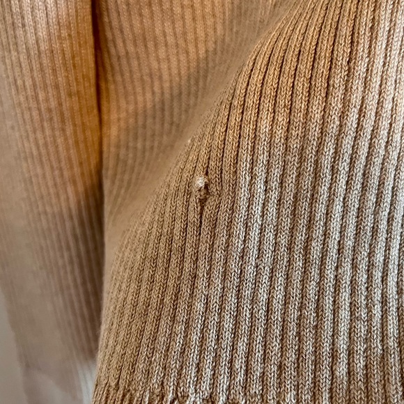 Marled Reunited Beige Button Down Sweater - Picture 9 of 9